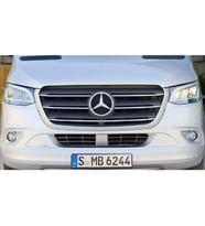 Mercedes Sprinter Krom Ön Panjur 5 prç. 2018 ve üzeri Paslanmaz Çelik