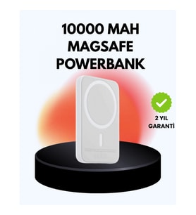 Mey İthalat® Ultra İnce Manyetik Powerbank – Hızlı Şarj, Güçlü Tutuş, 10000 mAh Kapasite