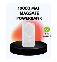 Mey İthalat® Ultra İnce Manyetik Powerbank – Hızlı Şarj, Güçlü Tutuş, 10000 mAh Kapasite
