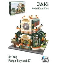 Jaki Flower House/Çiçek Evi -JK2362 (867 Parça) Oyuncak Yapım Seti