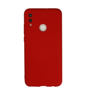 Huawei P Smart 2019 Kılıf Nano İçi Kadife Silikon - Kırmızı