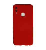 Huawei P Smart 2019 Kılıf Nano İçi Kadife Silikon - Kırmızı