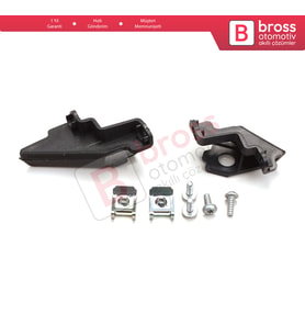 VW Polo MK5 6R 6C 61 2009-2016 6C0998226 İçin Sağ Ön Far Ayak Tamir Seti
