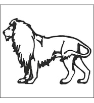 ASLAN FOLYO STİCKER 70cm Uzunluk