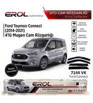 Ford Connect (2014-2021) 4'lü Mugen Cam Rüzgarlığı