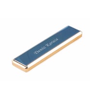 Kişiye Özel Mavi Renkli Usb Şarjlı Alevsiz Elektronik Çakmak