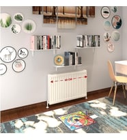 Kenzlife petek üstü raf dresuar golden boy byz 060*24 üçlü kitaplık duvar rafı 060 cm uzunluk (Karışık)