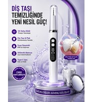Diş Eti Sensörlü 500mAh Şarjlı 5 Modlu Ultrasonik Akıllı Diş Taşı Plak Temizleme Cihazı