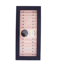 PremiumQuality Tocoa Siyah Sedir Humidor Puro Kutusu
