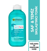 Garnier Saf Temiz Yağlanma ve Pürüzlere Karşı Arındırıcı Sıkılaştırıcı Tonik 200 Ml