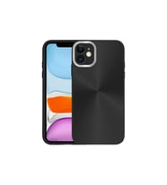 Apple iPhone 11 Uyumlu Kılıf Kamera Korumalı Sert Zore Desa Kapak (Siyah)