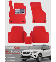 SEAT ARONA (2021-2025) Uyumlu EVA Paspas Tam Set–Oto Paspas,Araca Özel,Kolay Montaj