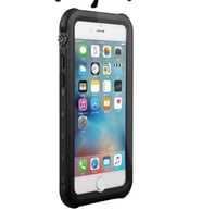 Uyumlu Model Apple iPhone 7 Plus Kılıf Toz Kir Su Geçirmez Kapak (Siyah)