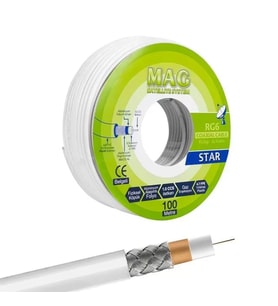 Mag Rg6-U4 İthal Anten Kablosu 100 Metre