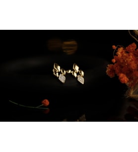 Mozaik Işıltı Küpe (Silver)