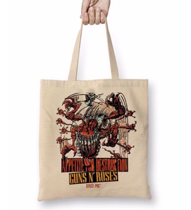 Appetite for Destruction 1987 Bez Çanta Uzun Saplı