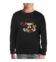 AC DC - AC DC Cubes Siyah Çocuk Sweatshirt