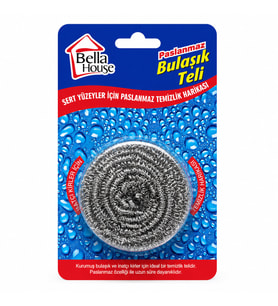 36 ADET VAKUMLU BULAŞIK TELİ TEKLİ PASLANMAZ 15GR (5343)