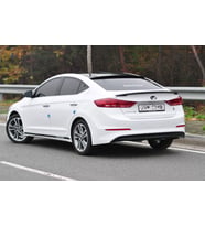 Hyundai Elantra 2016 - 2019 Cam Üstü Spoiler - Spoyler Boyasız