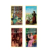 Sergüzeşt (günümüz Türkçesiyle) + Çingene + Falaka + Salon Köşelerinde- 4 Kitap Set - Iş Bankası Öze