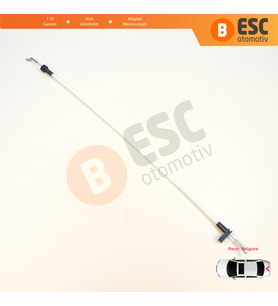 Mercedes Sprinter MK1 1995-2006 VW LT MK2 1996-2006 9017600504 için Arka Kapı Kilit Açma Teli
