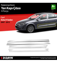 Opel Astra H SD Krom Yan Kapı Çıtası 4 Prç 2008-2013