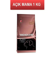 Trendline Puppy Beef Rice Yavru Köpek Maması 1 Kg AÇIK (Kahverengi)
