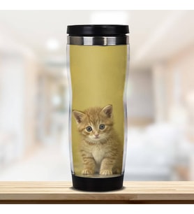 Kedi Temalı Termos Bardak