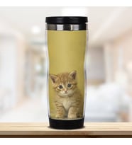 Kedi Temalı Termos Bardak