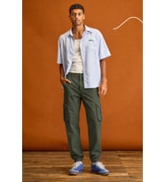 Erkek Slim Fit Körüklü Jogger Paçası Lastikli Pantolon