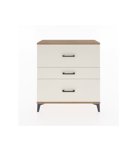 Arges Şifonyer 3 Çekmeceli 88x30x96 Çam-Aytaşı