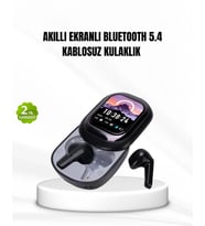 Bluetooth 5.4 Kulaklık – Gürültü Engelleme Ve Akıllı Ekranlı Şarj Kutusu (Çok Renkli)