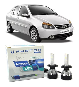 Tata Indigo Led Xenon Uzun+Kısa Far Ampulü H4 Access Yeni Seri Beyaz