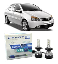 Tata Indigo Led Xenon Uzun+Kısa Far Ampulü H4 Access Yeni Seri Beyaz