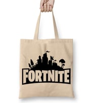 Fortnite Logo Bez Çanta Uzun Saplı