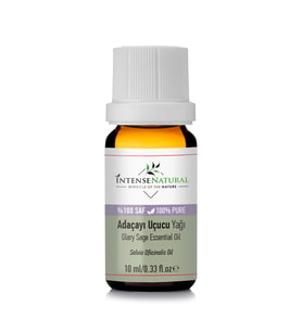 Adaçayı (Acı Elma) Uçucu Yağı 10 ml %100 Saf ve Doğal Misk Ada Çayı Clary Sage Essential Oil