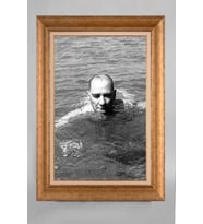 Altın Varaklı Paspartulu Çerçeveli Atatürk Tablo nt967