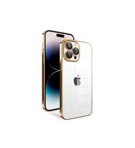 Apple iPhone 14 Pro Uyumlu Kılıf Kamera Korumalı Renkli Çerçeveli Zore Garaj Kapak