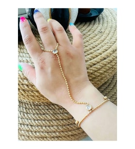 GOLD RENK TOP ZİNCİR ÇELİK ŞAHMERAN ACR2032