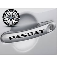Pa ssat Kapı Kolu Sticker 10Adet