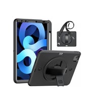Newface Apple iPad Pro 11 (2020) Kılıf Strap-C Otterbox Tablet Kapak - Siyah