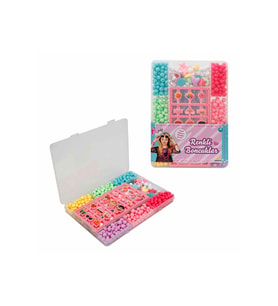 Hobi Seti Pretty Pinky Renkli Boncuklar Takı Seti 3+