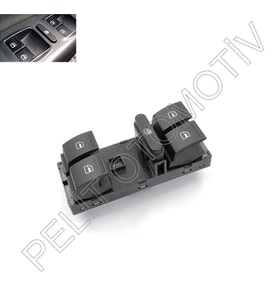 Yeti Sol Dörtlü Cam Açma Düğmesi 1Z0959858B