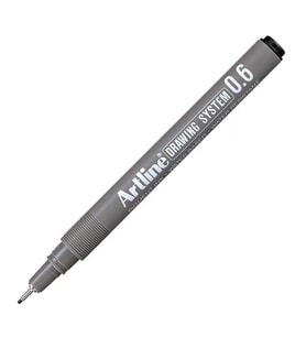 Artline 236 Çizim Kalemi Drawing System 0.6 mm Siyah