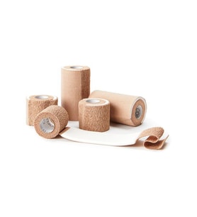 CoFlex AFD Kohezif Bandaj ( TAN 3¨x5 yard 24R/C )-( Coban Yapışkanlı Bandaj Koban )