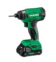 Hikoki WH18DA-2.0 18V/2.0Ah 140Nm Çift Akülü Şarjlı Darbeli Vidalama (Yeşil)
