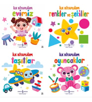 İlk Kitaplığım Oyuncaklar + Taşıtlar + Evimiz + Renkler ve Şekiller