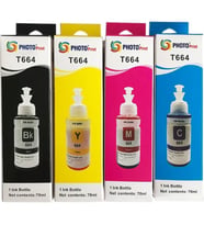 Photo print® Epson T6641 Mürekkep Seti (Çok Renkli)