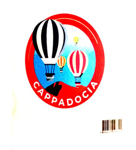 The Sticker Story Kapadokya Tss0794 Kişileştirme Stickerı - 2 adet