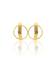 Kadir Jewellery 22 Ayar Altın Kaplama Vintage Küpe -El İşçiliği Ve Hipoalerjenik Küpe